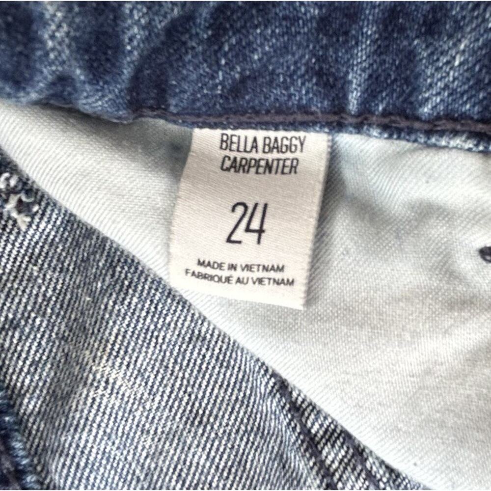 BDG Bella Baggy Carpenter Jeans Size 24 Double Knee Utility Y2K Skater Grunge - Picture 9 of 13